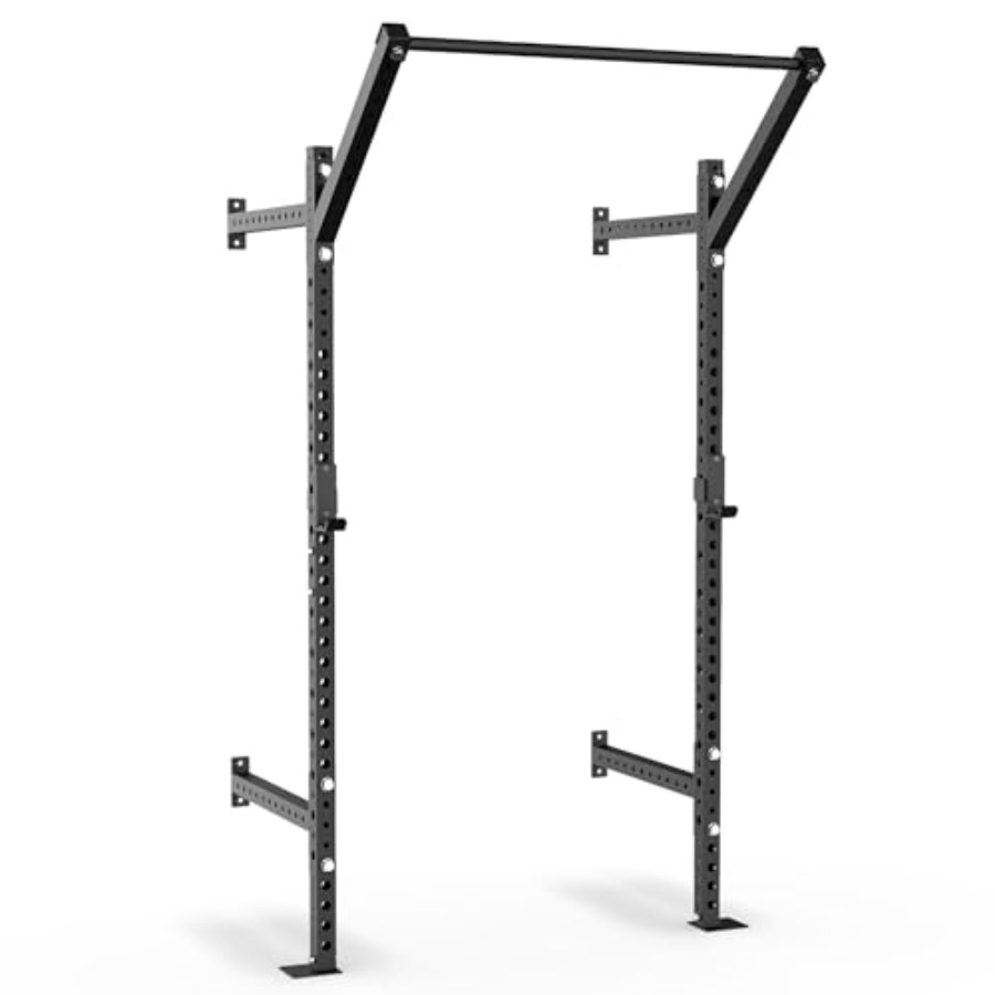 Pull Up Bar - 가정용 벽걸이 스쿼트 랙, 스틸 구조,