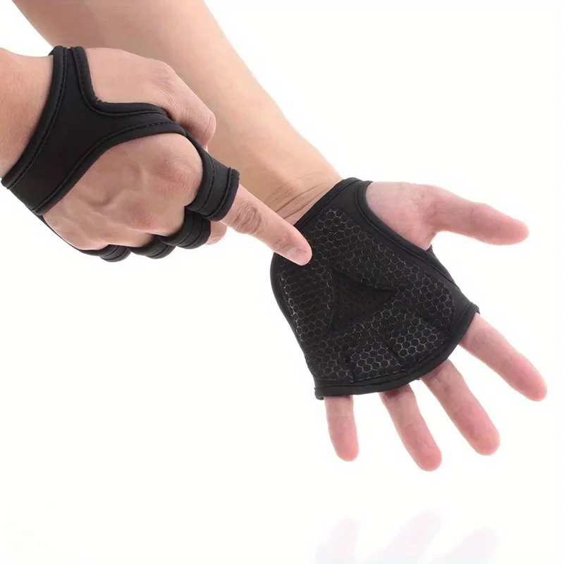 Weightlifting Gloves - 2PC 체육관 장갑 피트니스 역도 장갑