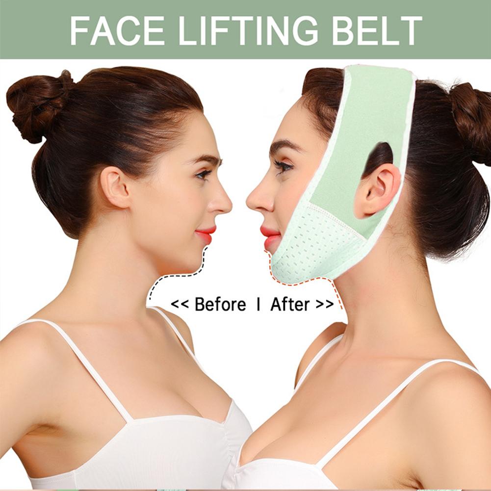 재사용 가능한 V라인 리프팅 마스크 얼굴 슬리밍 스트랩 - Lifting Belt 리뷰 및 가격