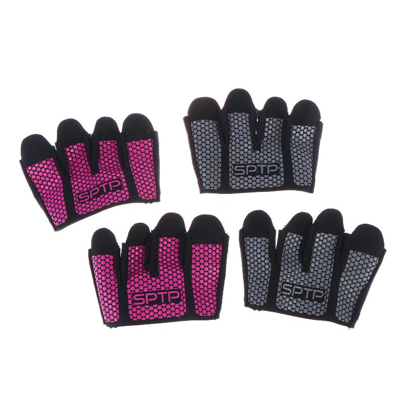1 쌍 체육관 피트니스 반 손가락 장갑 남성 여성 운동 - Weightlifting Gloves 리뷰 및 가격