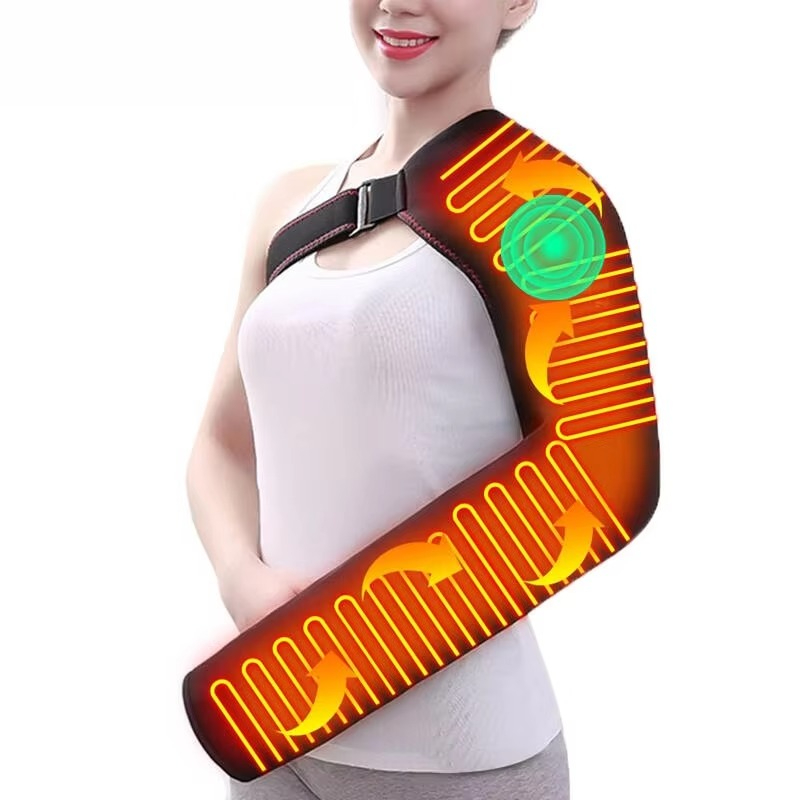 긴 팔을 덮는 온열 마사지 지지대, 팔꿈치 보호대, 전 - Wrist Wraps 리뷰 및 가격