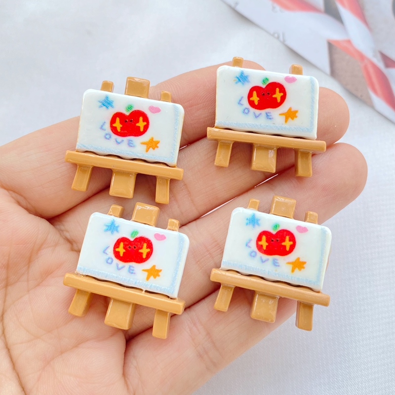 10Pcs 새로운 귀여운 수지 만화 코팅, 브러쉬 및  - Chalk Bag 리뷰 및 가격