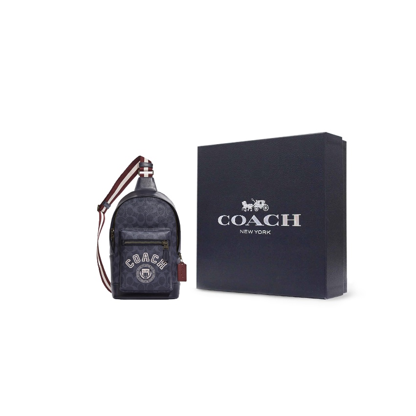 COACH 웨스트 코팅 캔버스와 카프스킨 숄더백, 크로 - Chalk Bag 리뷰 및 가격