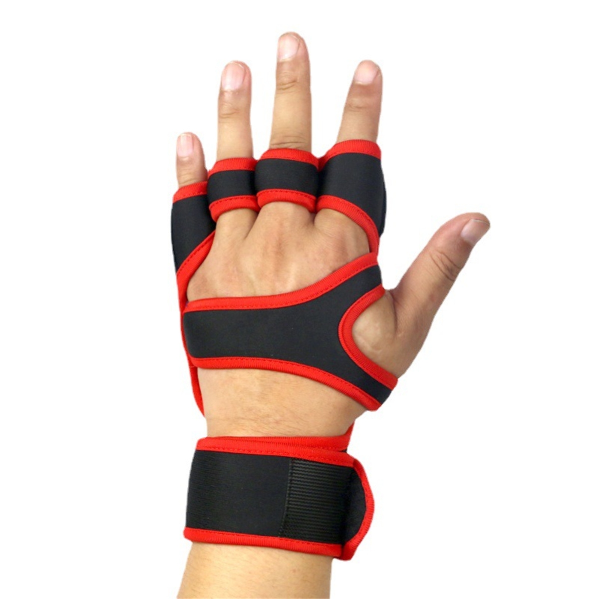 1 쌍 스포츠 크로스 트레이닝 사이클링 장갑 손목 지원 - Weightlifting Gloves 리뷰 및 가격
