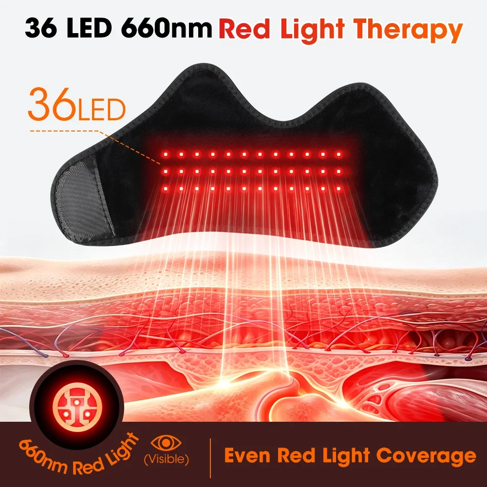 적색광 36개 LED 660nm가 장착된 발목 온열대, - Wrist Wraps 리뷰 및 가격