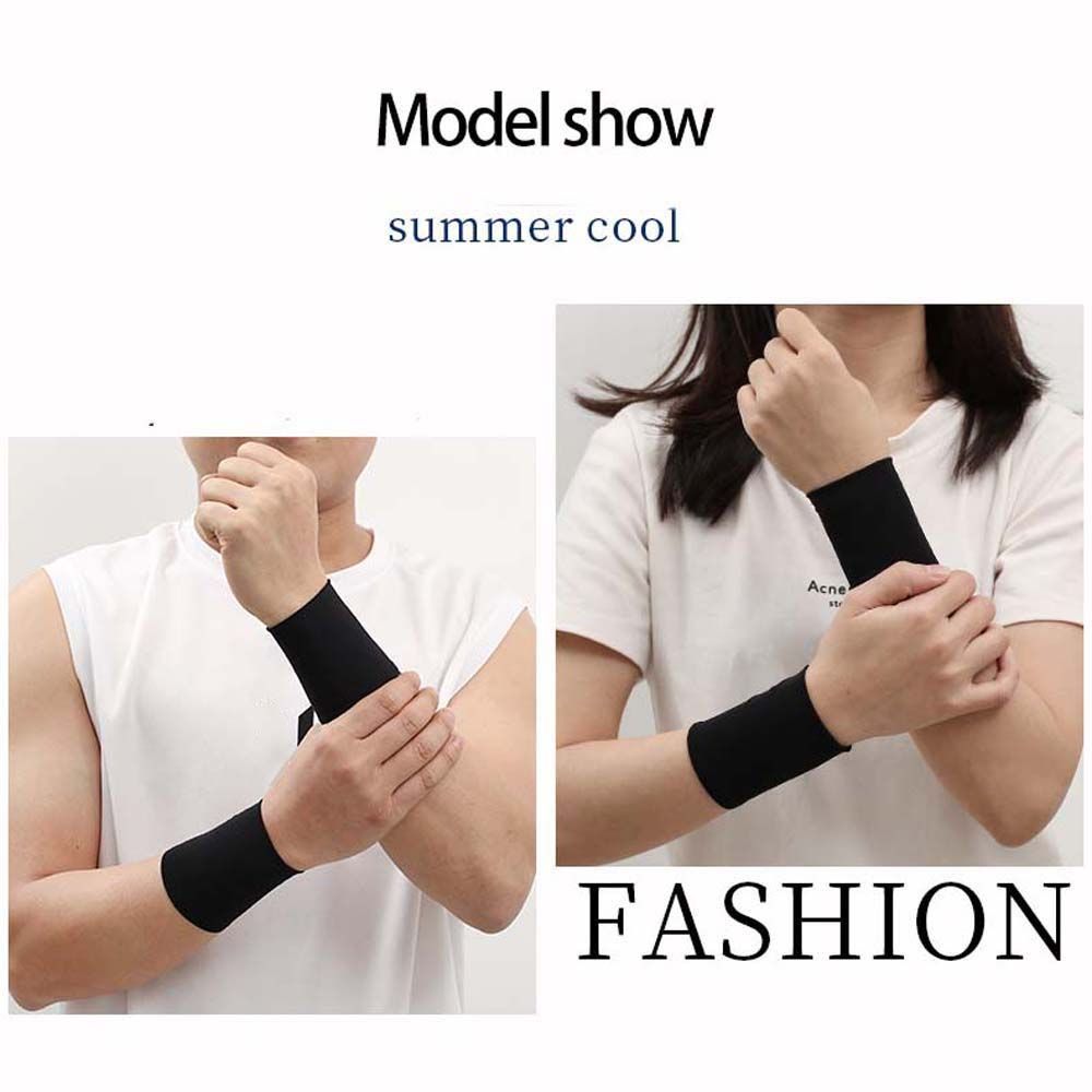 남녀공용 맞춤형 단색 탄성 손목 커버, 야외 자외선 차 - Wrist Wraps 리뷰 및 가격