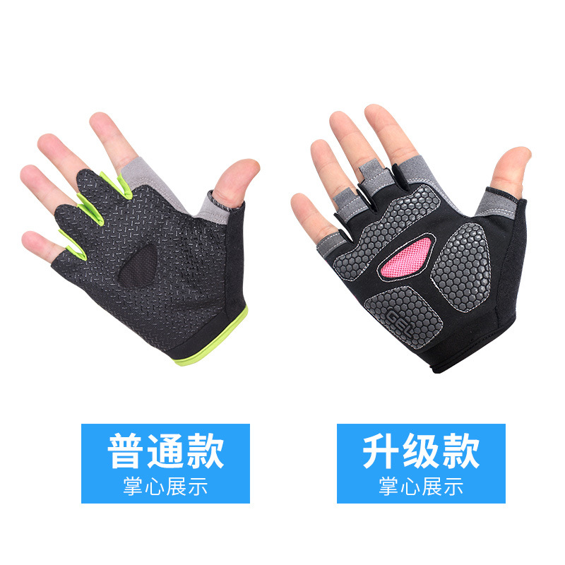 남성 여성을위한 통기성 반 손가락 체육관 장갑 운동 역 - Weightlifting Gloves 리뷰 및 가격